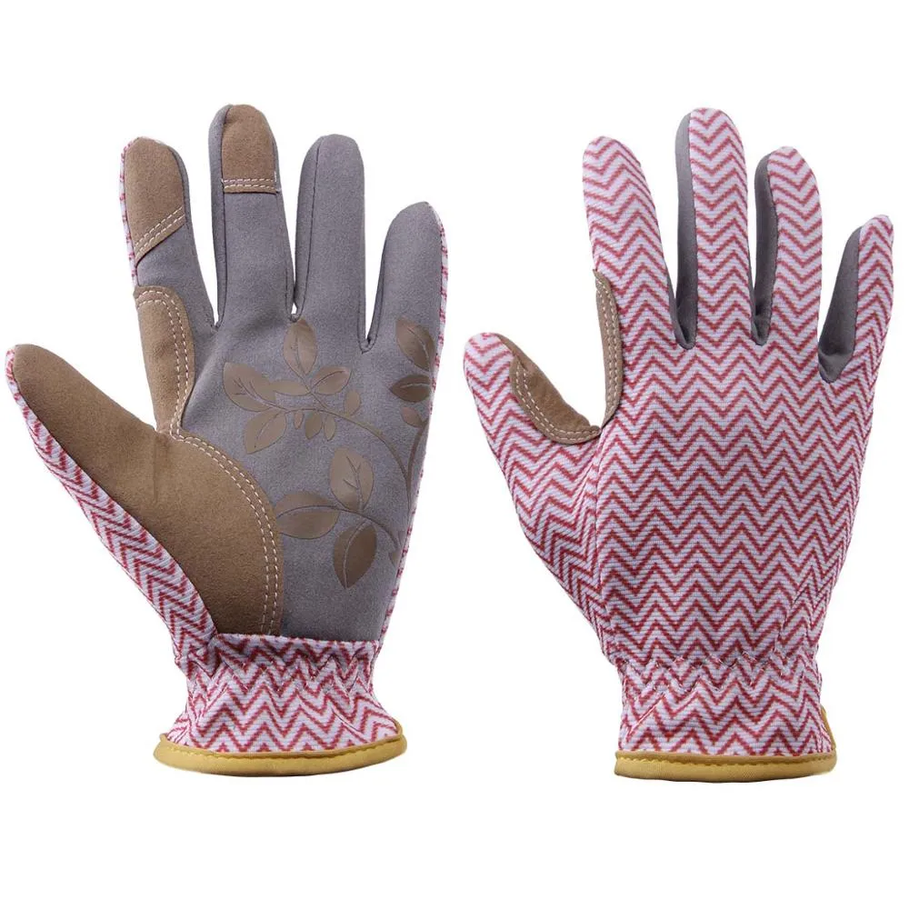 1 Pair Touch Screen Women Professional Gardening Worker Thorn Proof Flower Planting Yard Work Garden Gloves