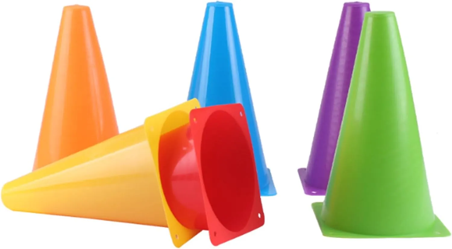 10Pcs Football Training Maker Bucket Soccer Training Marker Obstacle Cone Football Sign Bucket for Outdoor Sports