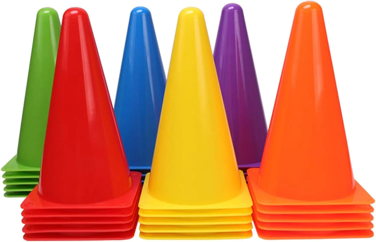 10Pcs Football Training Maker Bucket Soccer Training Marker Obstacle Cone Football Sign Bucket for Outdoor Sports