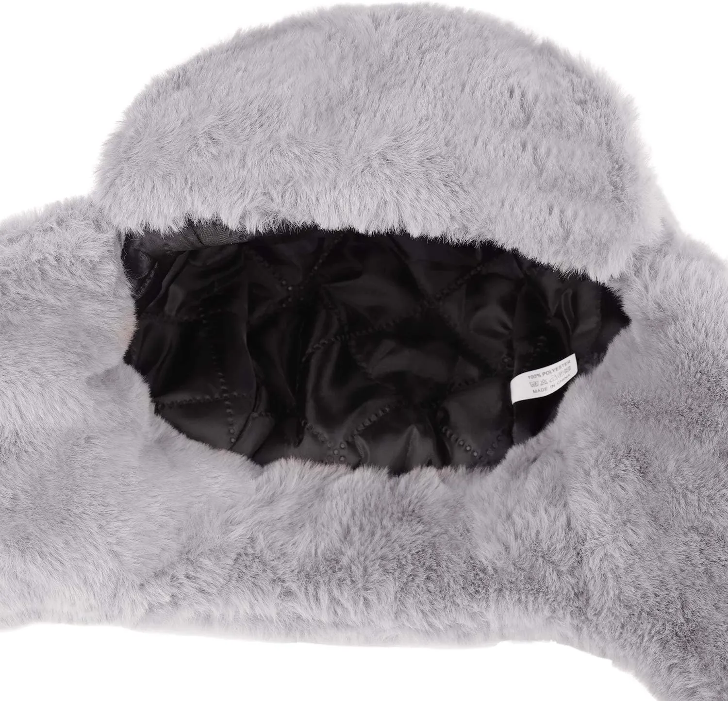 Adults Winter Cozy Plush Ushanka Russian Hat Windproof Full Hood Earflap Hat Warm Cold Proof Ski Hunting Cycling Trapper Hats