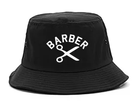 Barber Scissors Mens Bucket Hat
