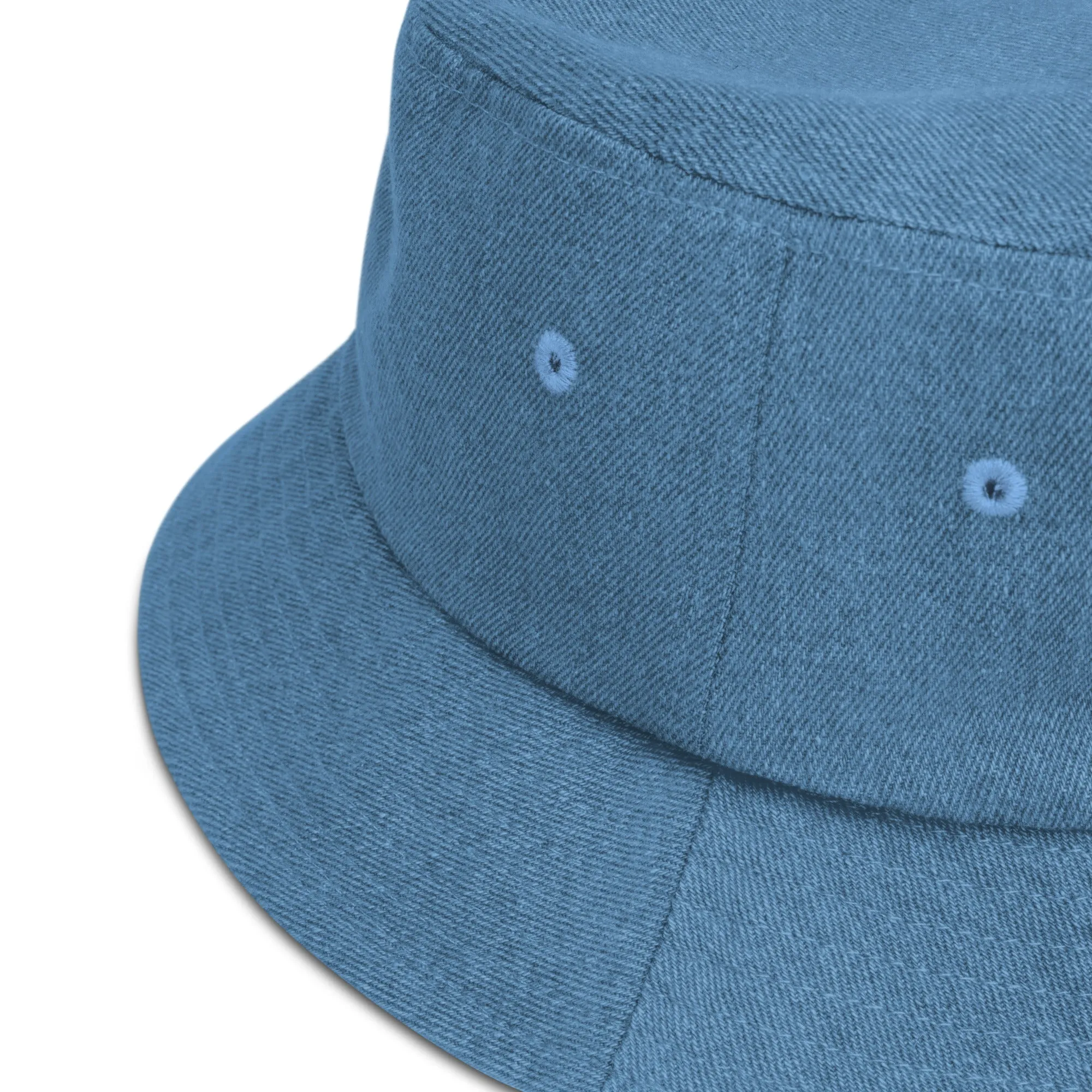 Bison Independent Denim Bucket Hat