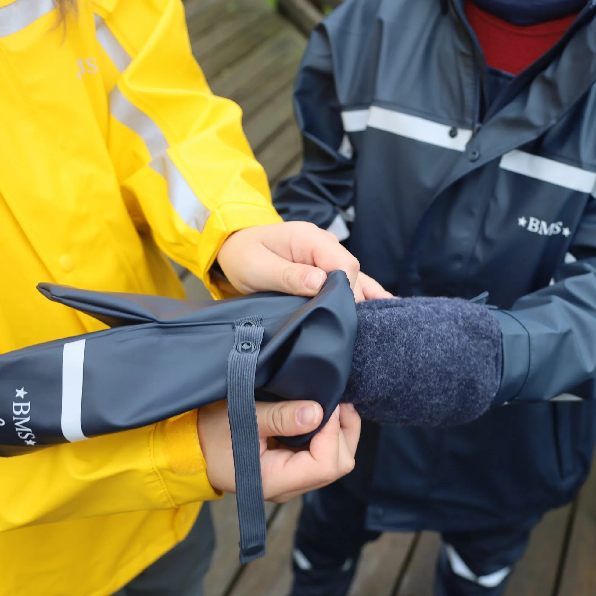 BMS Child Waterproof Rain Mitts, Unlined