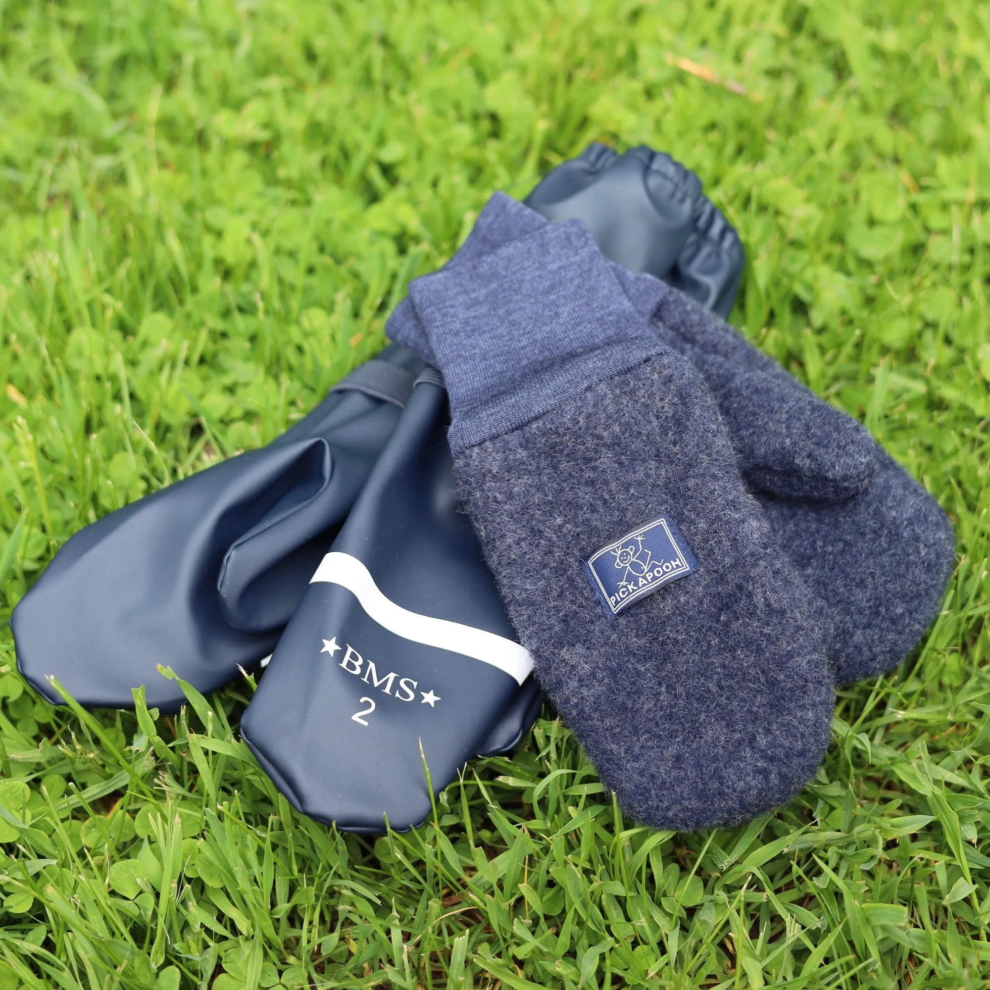 BMS Child Waterproof Rain Mitts, Unlined
