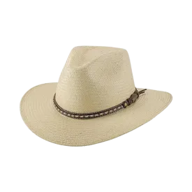Bullhide Men's Governor Genuine Panamas  Brim In Natural X-Large Hat