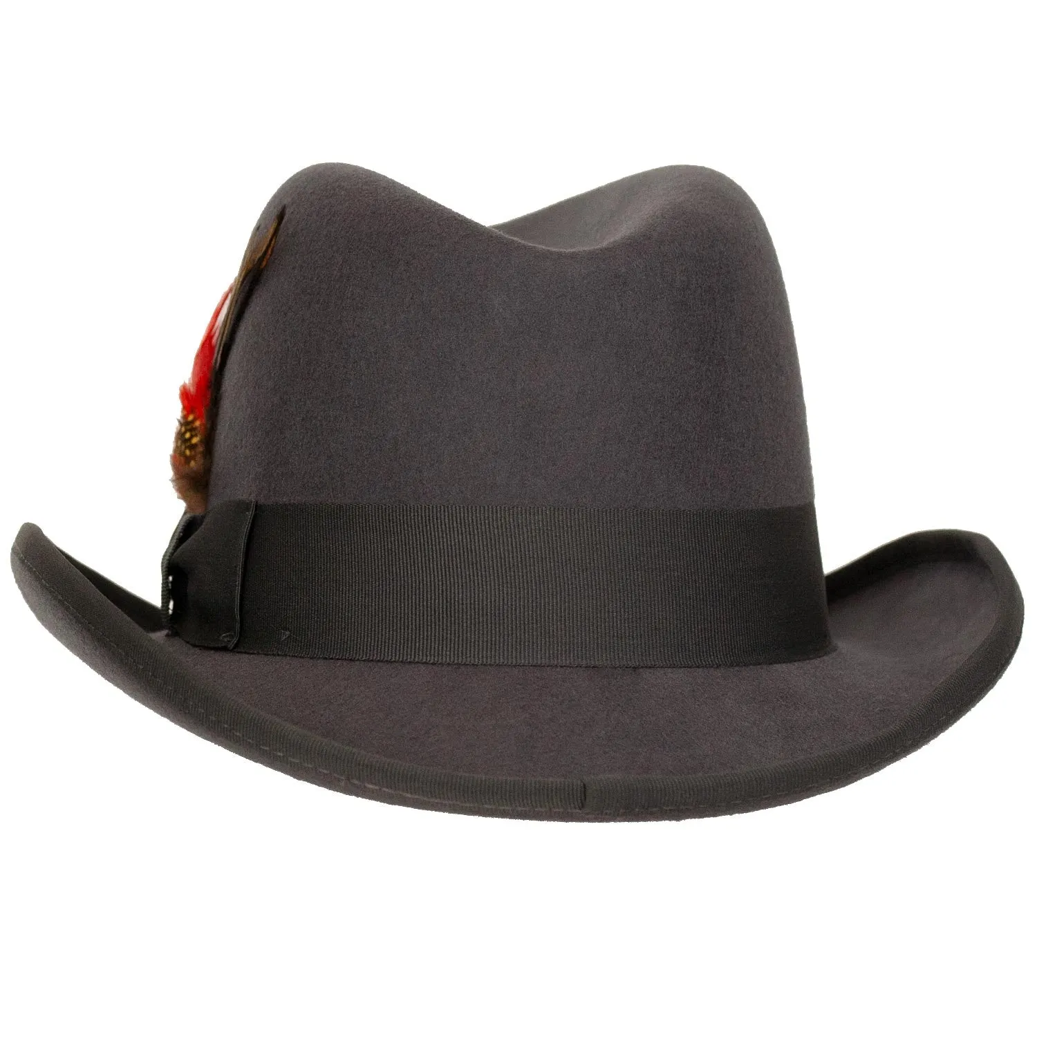Charles Wool Homburg Godfather by 9th Street Hats