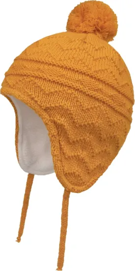 Connectyle Toddler Boys Girls Beanie Hat Fleece Lined Knit Kids Hat with Ear Flaps Warm Winter Hat Acrylic Watch Hat