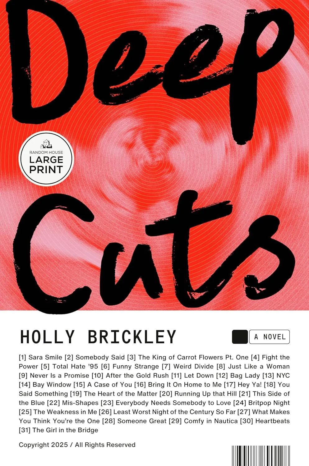 Deep Cuts: A Novel Paperback  Large Print, February 25, 2025