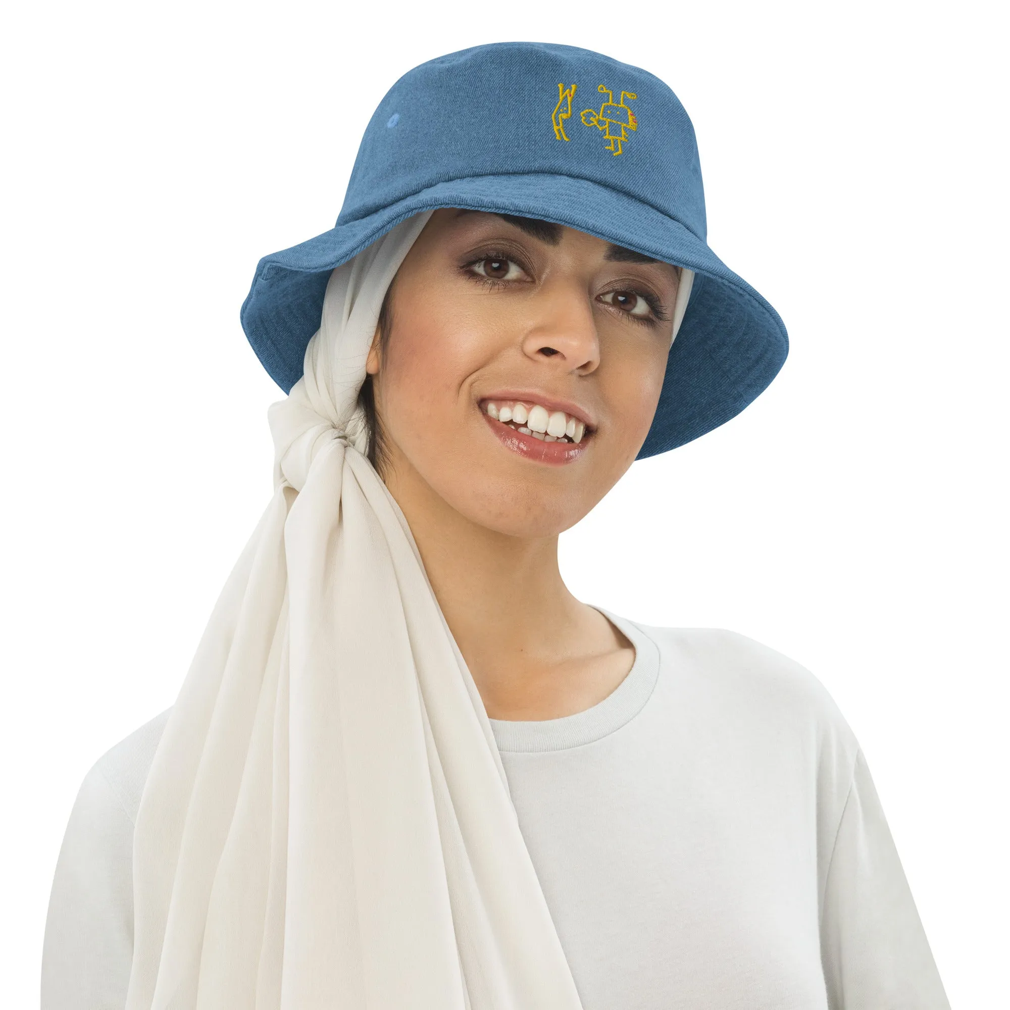 Denim bucket hat - Romance! CRiCHUR