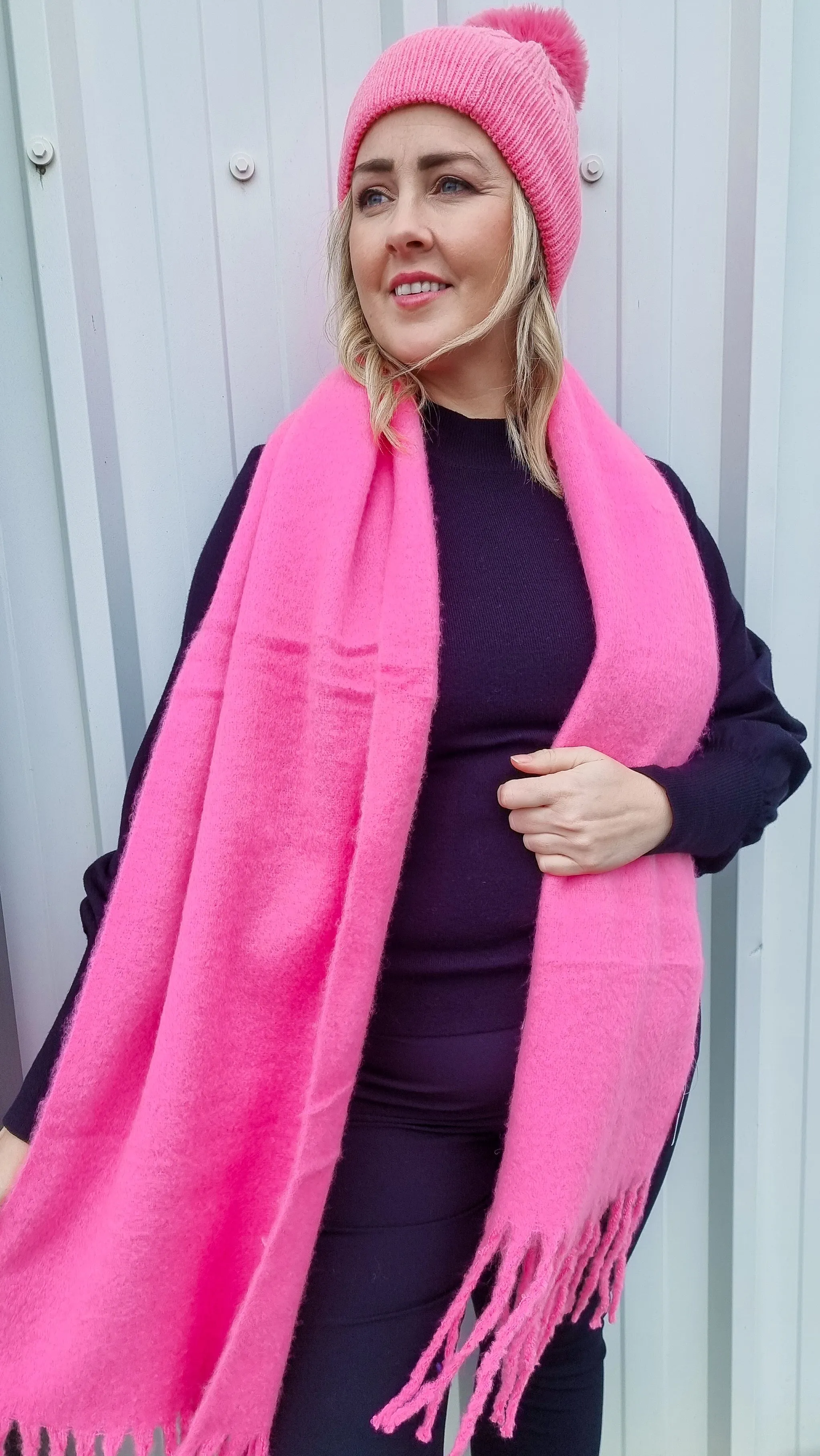 Elora Scarf- Pink