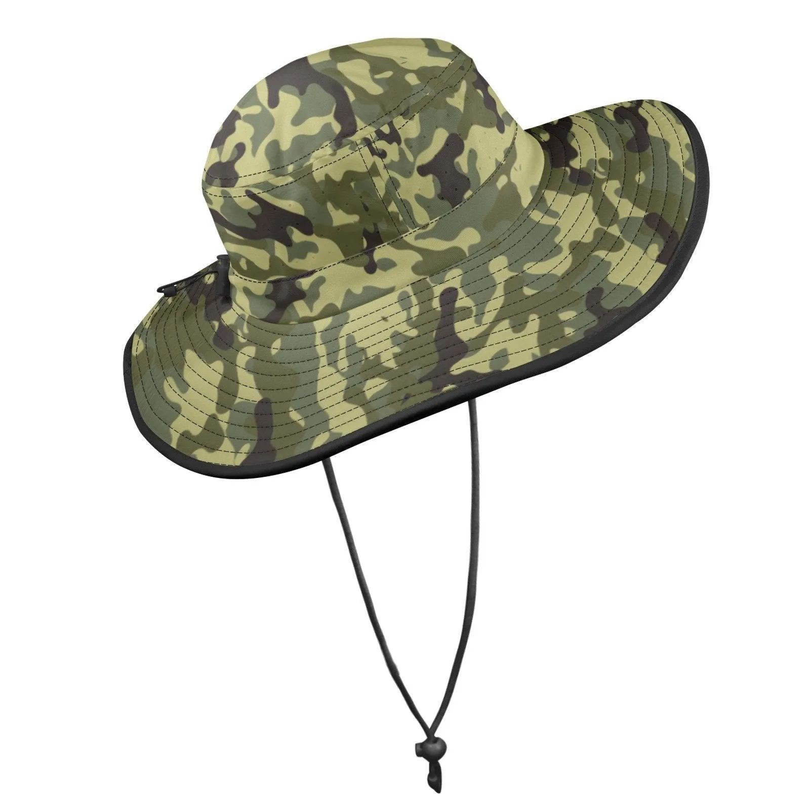 ER-ARMY Military Unisex Wide Brim Bucket Hat