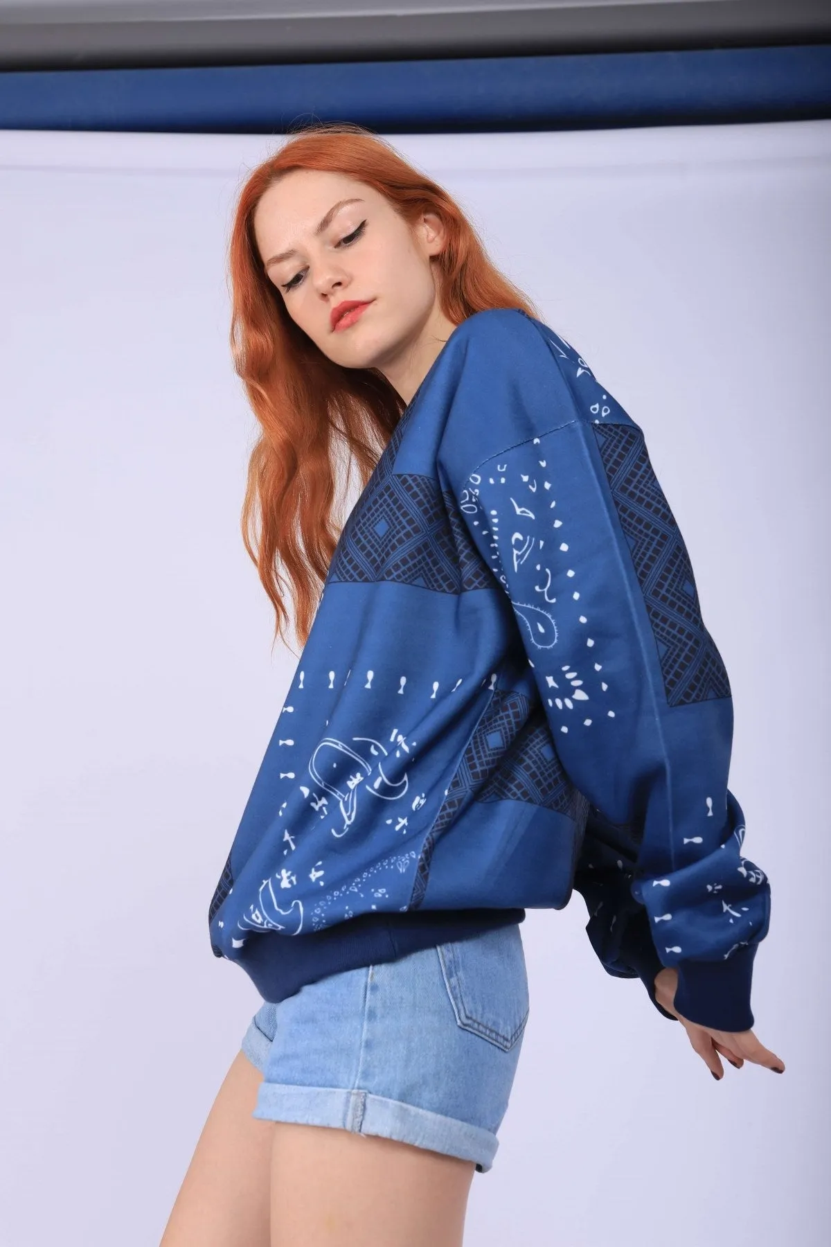 Ethnic Design Sweatshirt