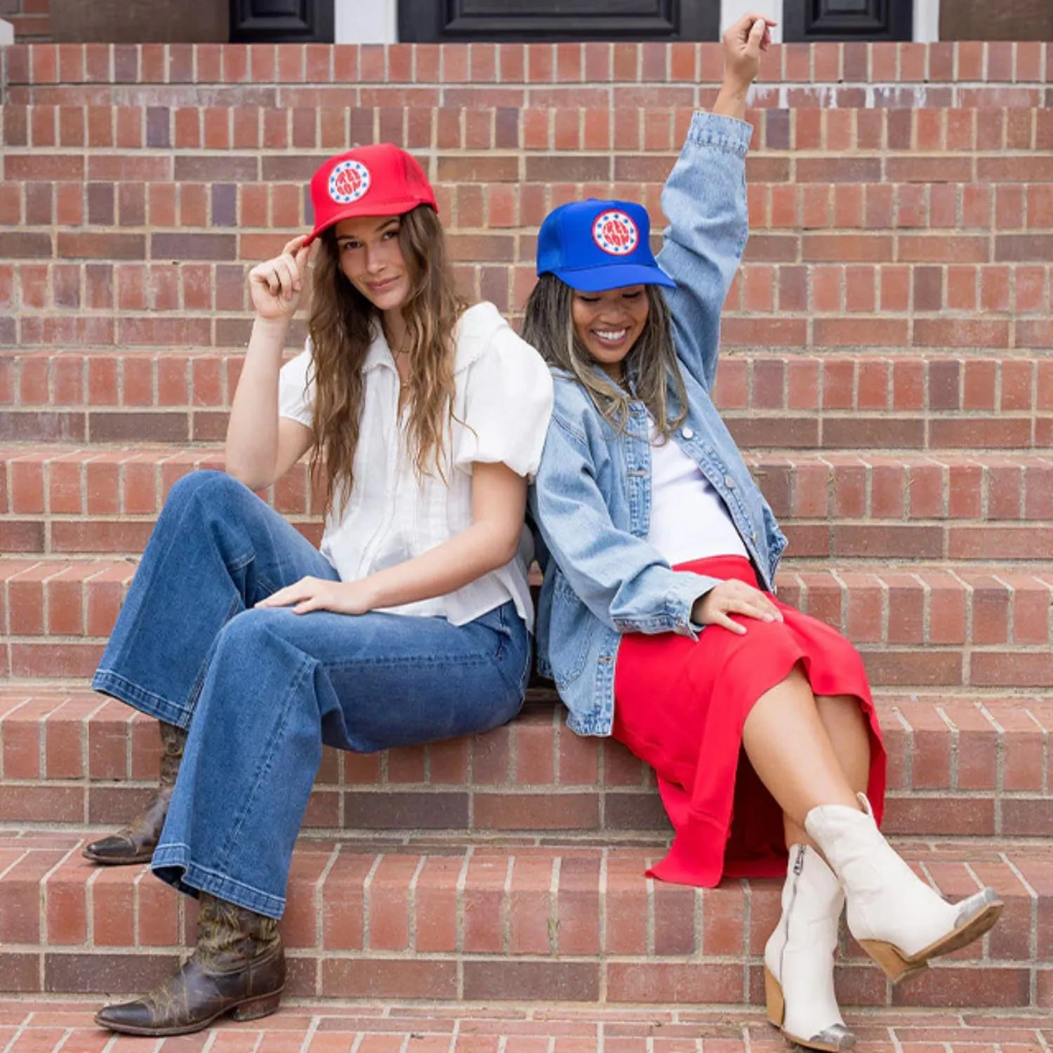Friday Feelin' Trucker Hat Women Men Baseball Caps Western Trucker Hats Baseball Hats Easy Cap Trendy Gifts - One Size