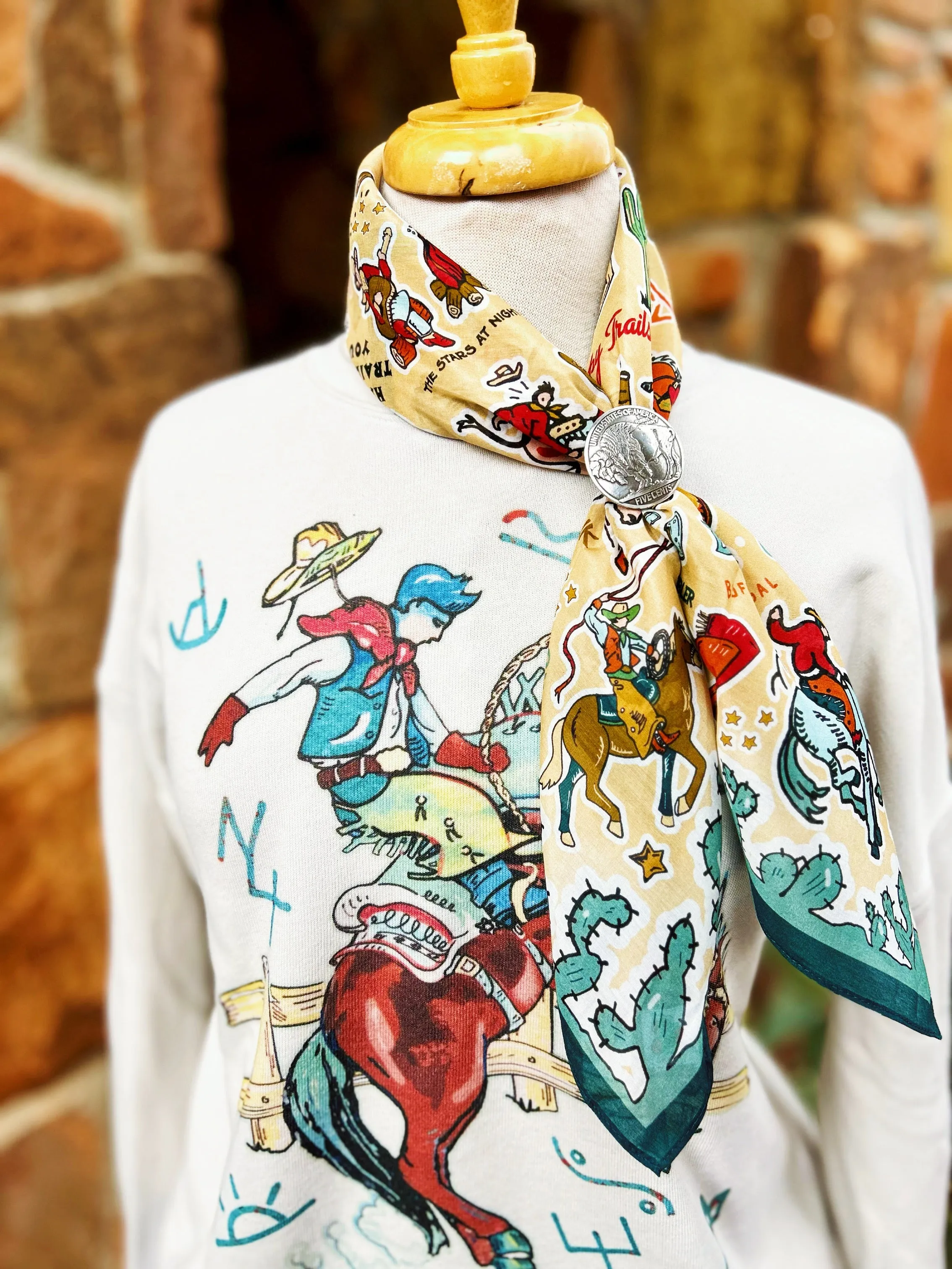 Giddy Up XOXO Scarf