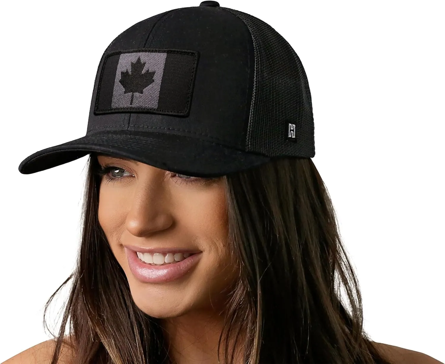 HAKA Country Flags Trucker Hat for Men & Women, Baseball Hat Adjustable Snapback Golf Hat Black