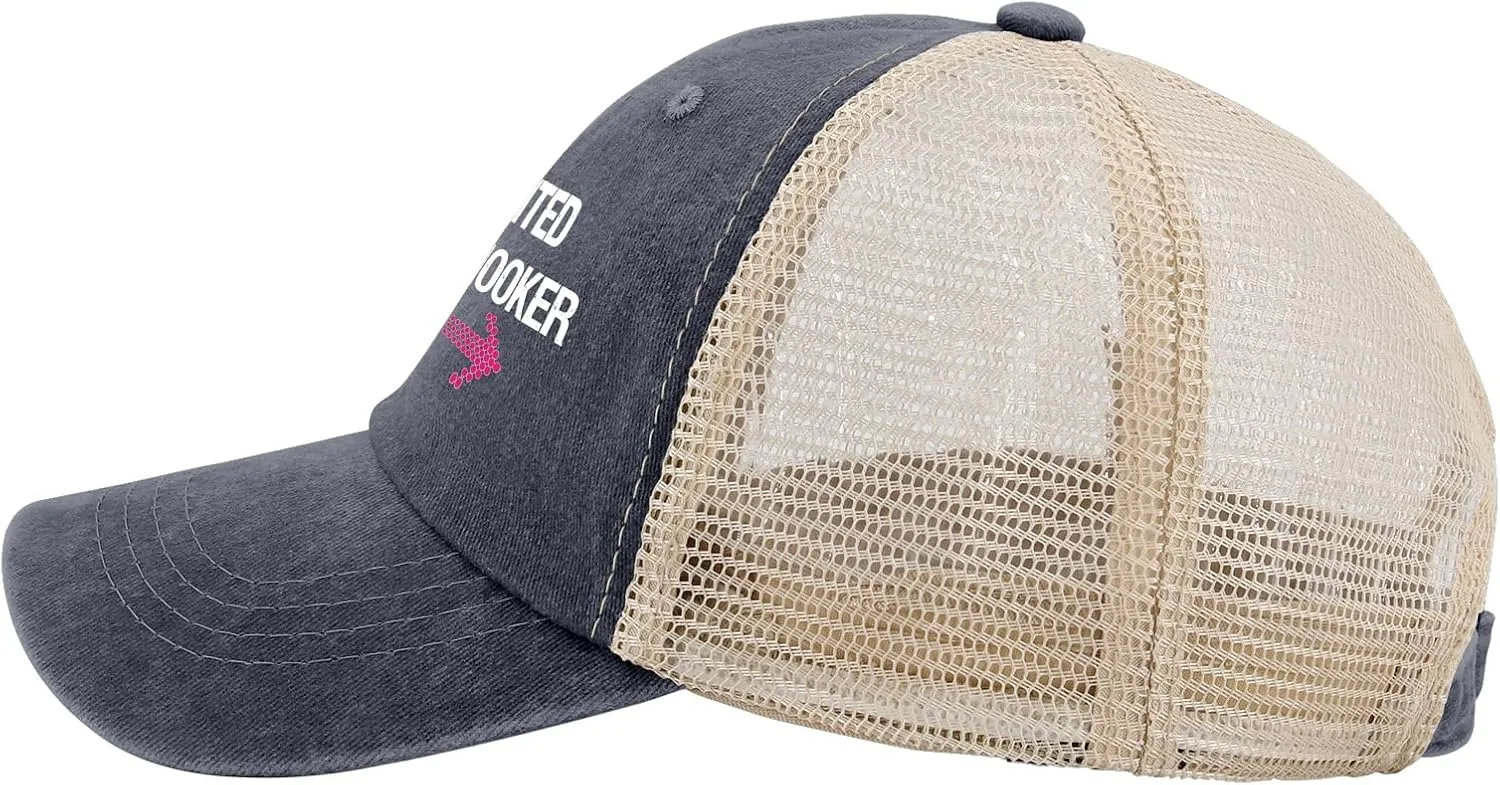 I Rented This Hooker, Funny Adult Humor Saying Sun hat Men's hat AllBlack Black Bucket hat Gifts for Boyfriends