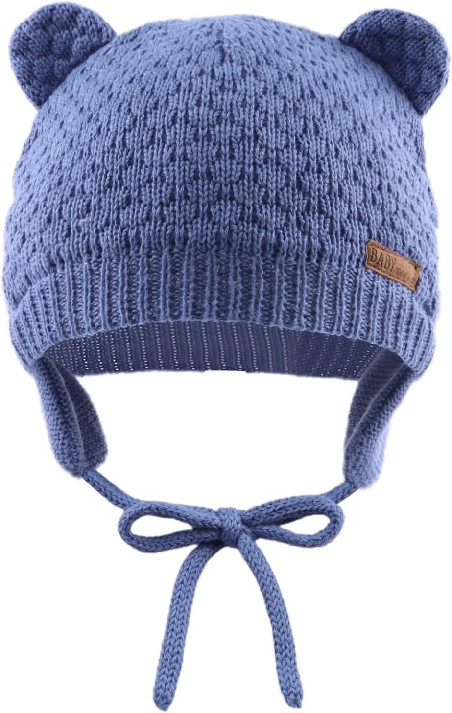JANGANNSA Cute Knitted Boys Girls Christmas Beanie Warm Earflap Winter Hat Infant Toddler Baby Beanie 0-2Y