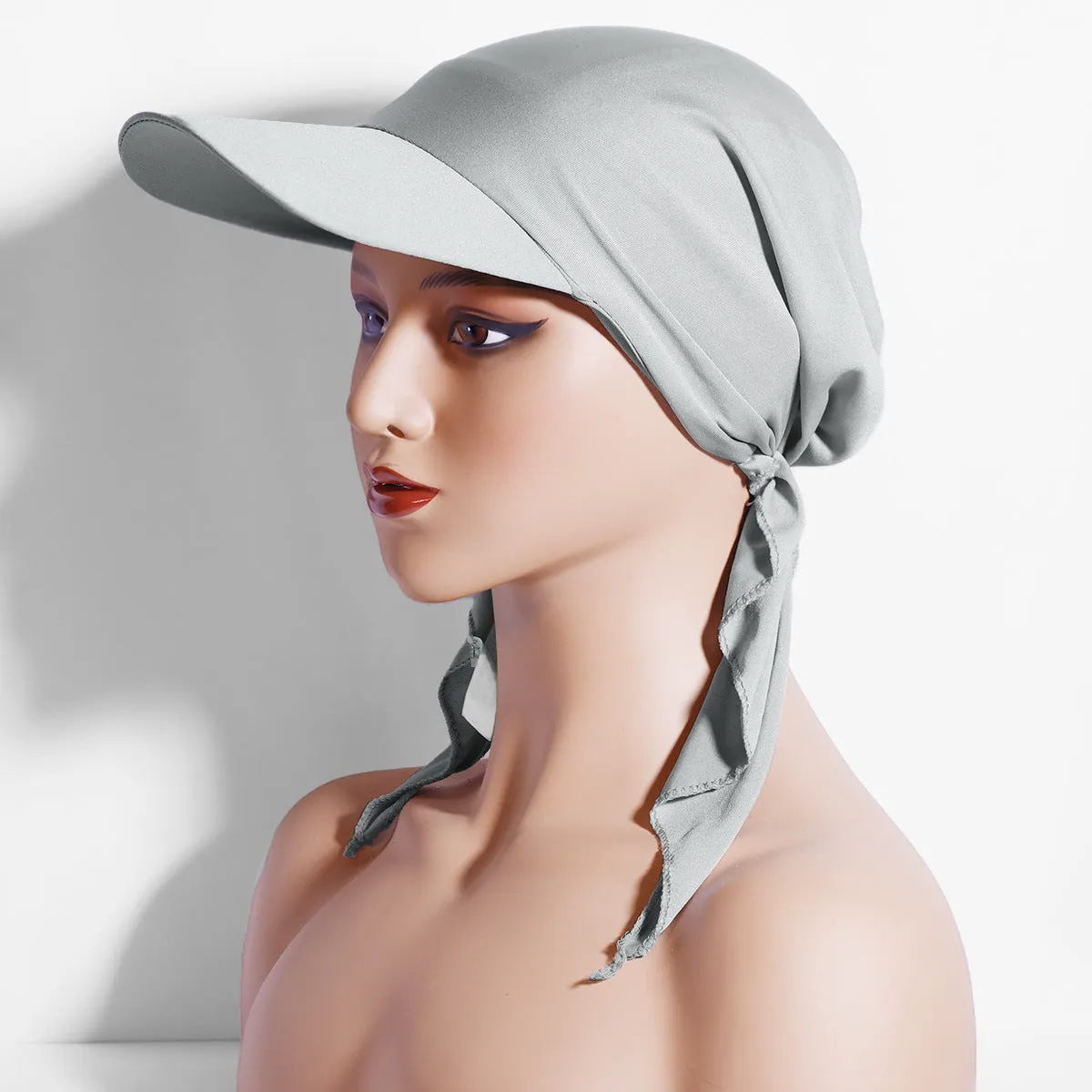 JGM-01   New fashion women's baotou hat base hat Malaysian Indonesian headscarf ethnic strap sun hat