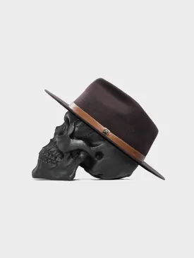 Kodiak Brown Wide Brim Fedora