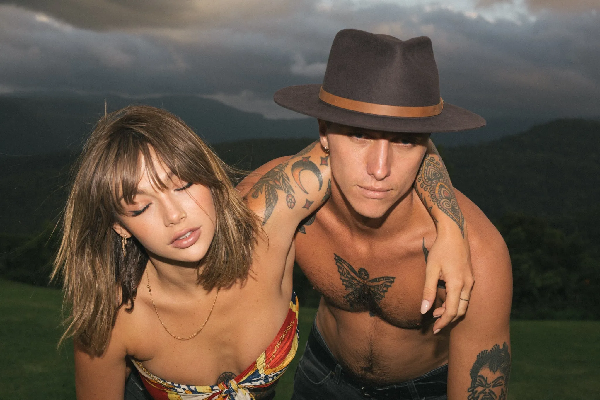 Kodiak Brown Wide Brim Fedora