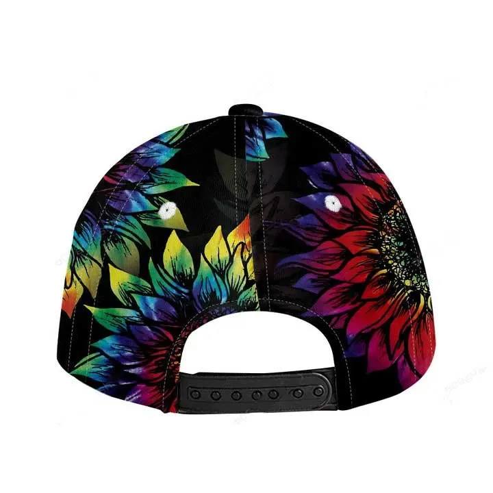 Lgbt Accessories 3D Cap Rainbow Love Is Love, Gift To Gay Husband