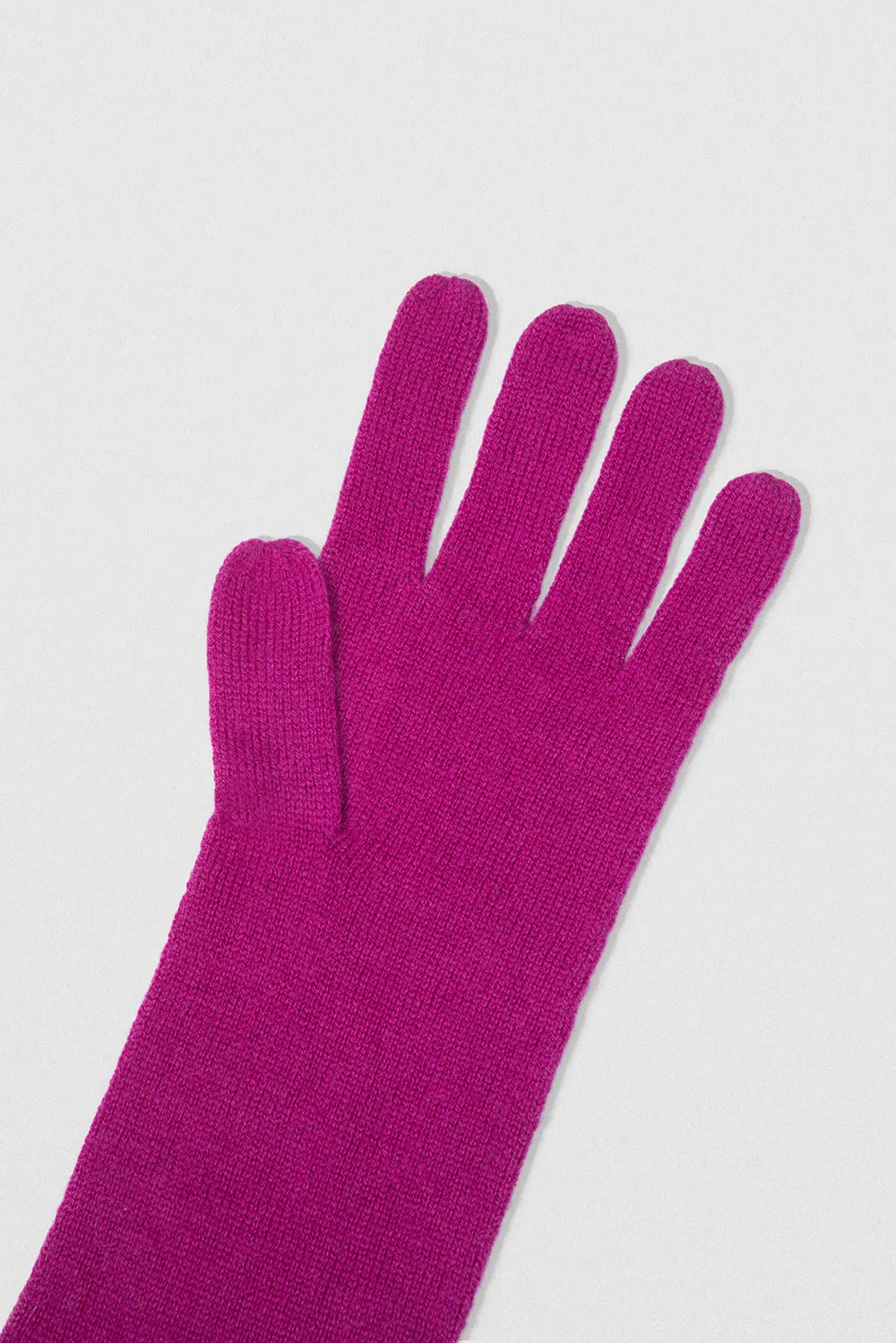 Linz Gloves Fuchsia Cashmere