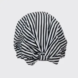 Luxe Stripe Shower Cap