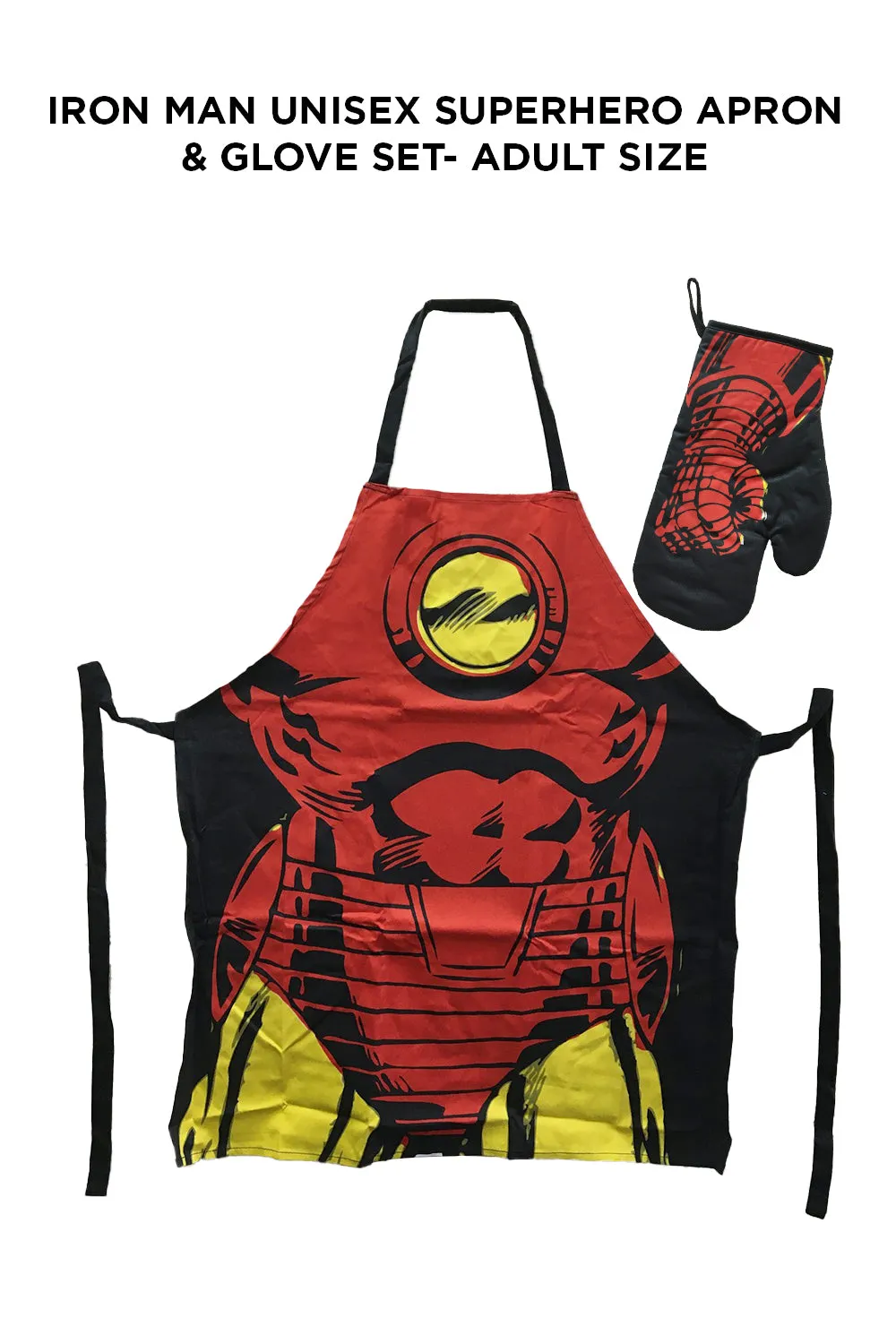 Marvel Iron Man Apron & Glove Set