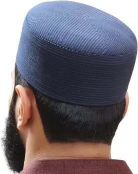 Men's Premium Islamic Skull Cap Hat Topi Takke for Muslim Men Turban Kufi