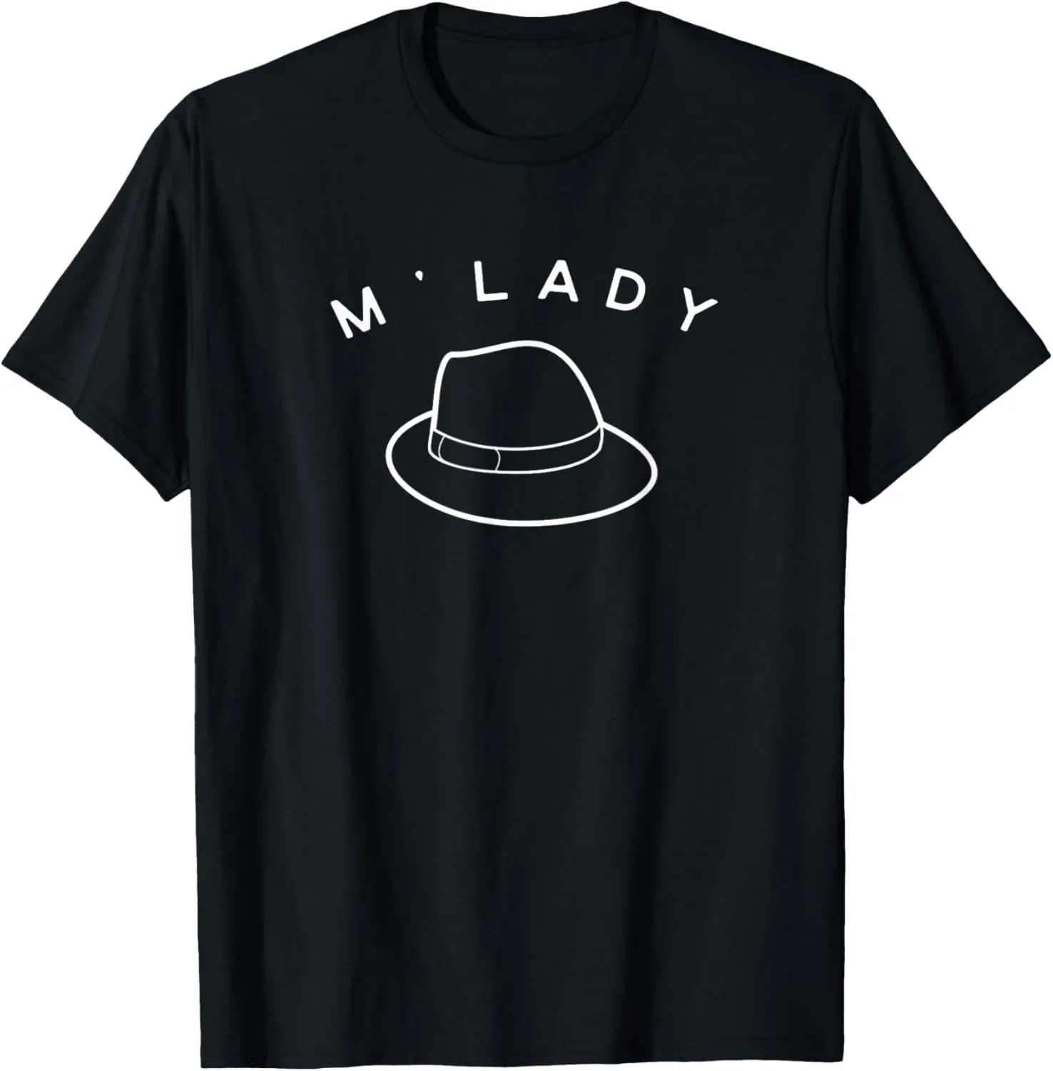 M'Lady Fedora T-shirt