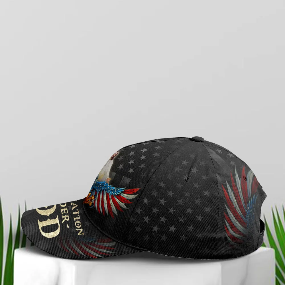 One Nation Under God America Eagle Baseball Cap Coolspod