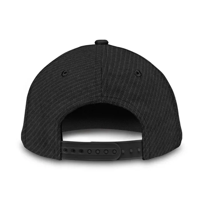 Pride Lesbian 3D Classic Cap, Black Jean Background Love Is Love LGBT Printing Baseball Cap Hat