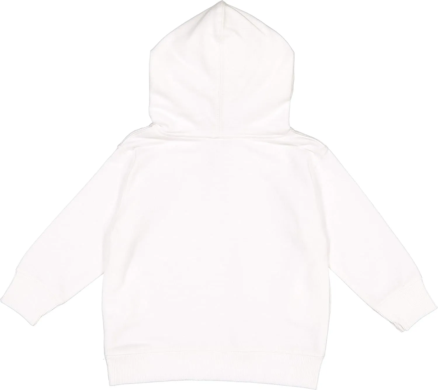 RABBIT SKINS Toddler Fleece Long Sleeve Hooded Pullover Sweatshirt with Side Seam Pockets