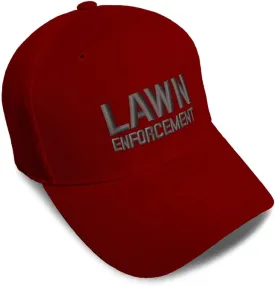 Speedy Pros Baseball Caps for Men & Women Embroidered Lawn Enforcement Agency Embroidery Ladies & Men Baseball Hats