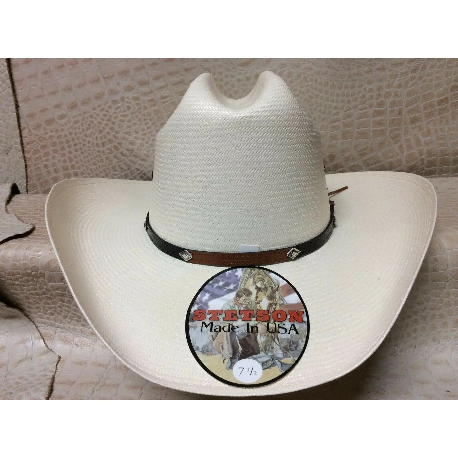 Stetson 10x Grant Western Classic Cowboy Straw Hat