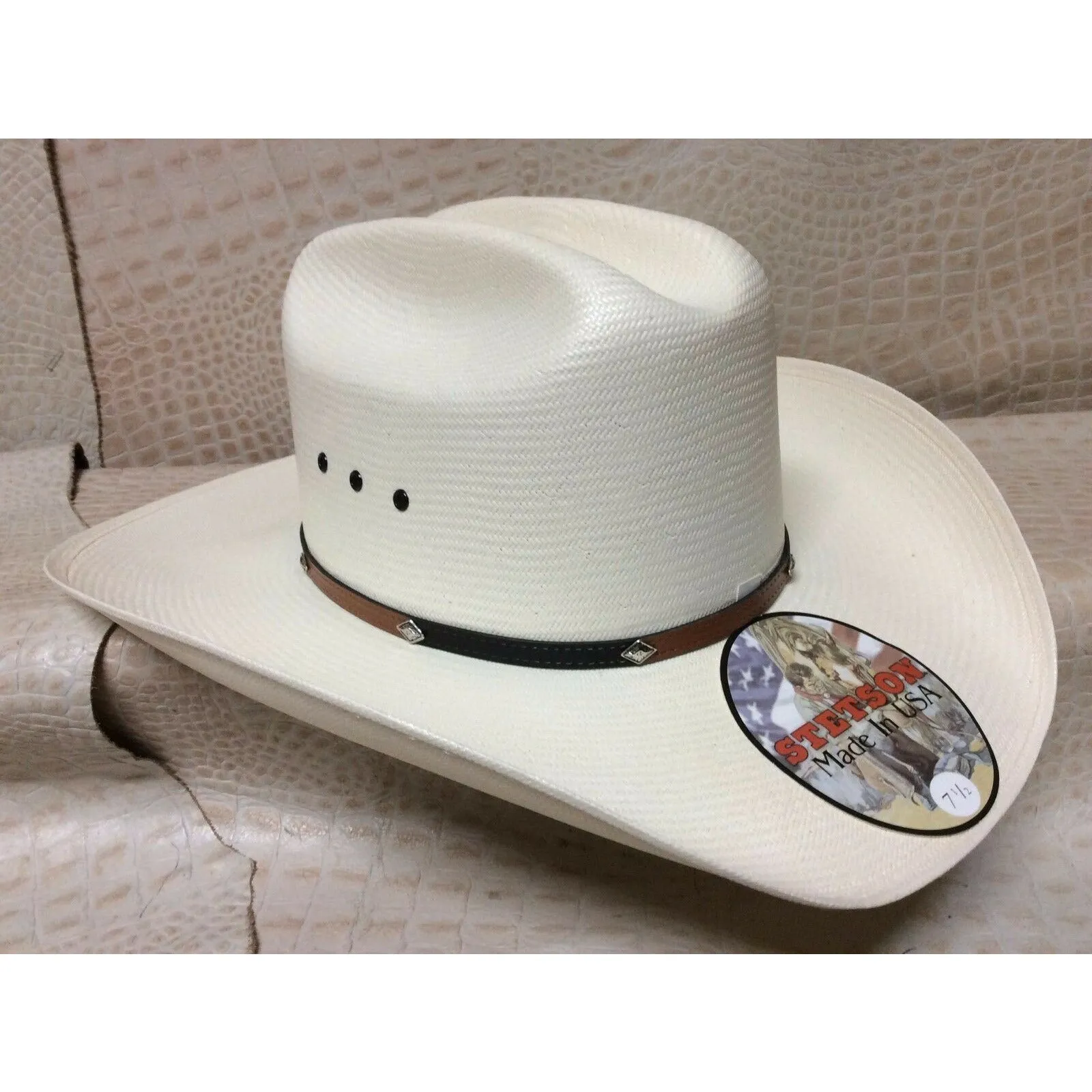 Stetson 10x Grant Western Classic Cowboy Straw Hat