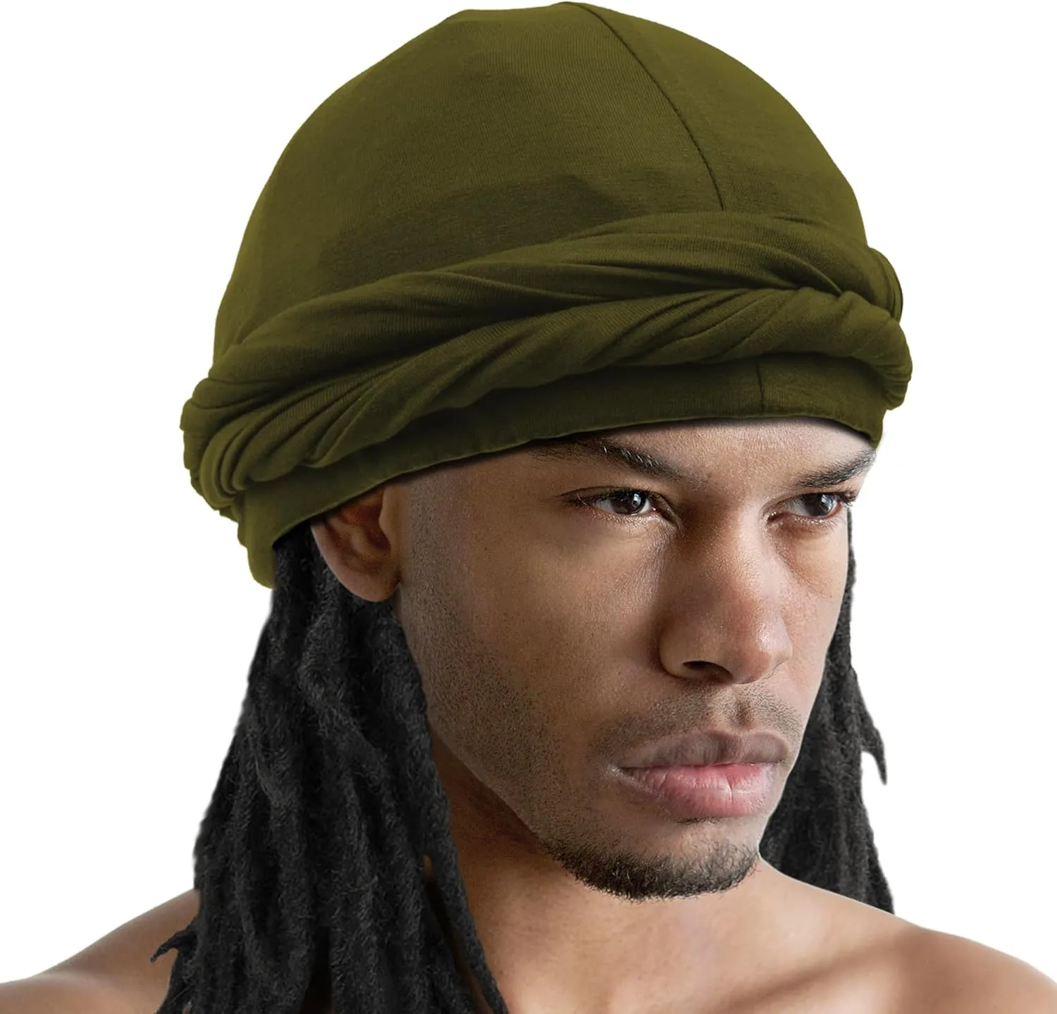 Titan Silk Satin Lined Turban Durag 1pc,