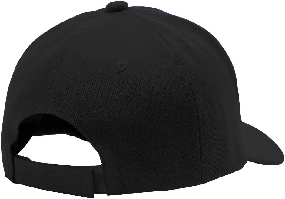 TOP HEADWEAR Blank Kids Youth Baseball Adjustable Hook and Loop Closure Hat