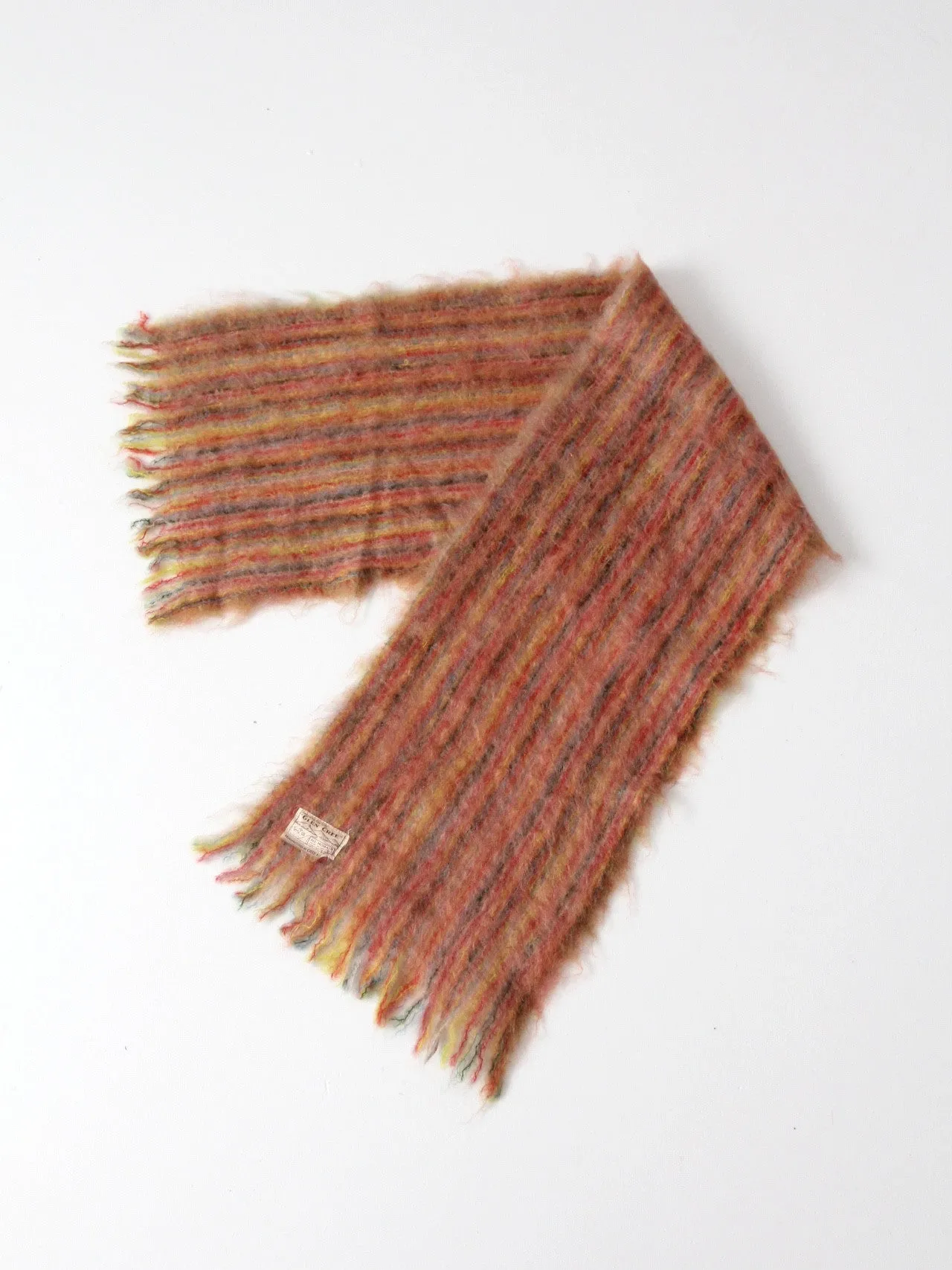 vintage Glen Cree mohair scarf