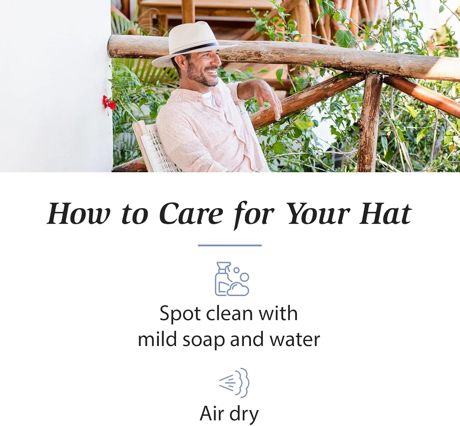 Wallaroo Hat Company Mens Carter Fedora  UPF 50  Sun Protection, Wide Brim, Packable Design and Adjustable Sizing