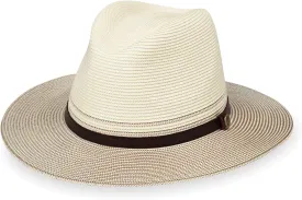 Wallaroo Hat Company Mens Carter Fedora  UPF 50  Sun Protection, Wide Brim, Packable Design and Adjustable Sizing